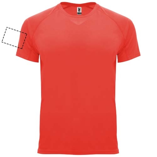 Bahrain Sport T-Shirt Für Kinder , fluor coral, Interlock Strick 100% Polyester, 135 g/m2, 12, , Bild 5