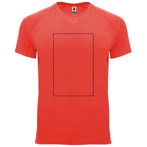 Bahrain Sport T-Shirt Für Kinder , fluor coral, Interlock Strick 100% Polyester, 135 g/m2, 12, , Bild 22