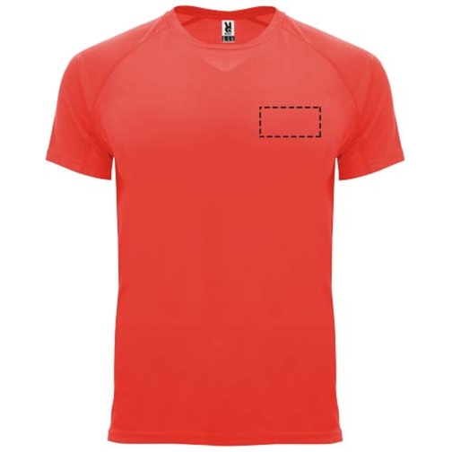 Bahrain Sport T-Shirt Für Kinder , fluor coral, Interlock Strick 100% Polyester, 135 g/m2, 12, , Bild 12