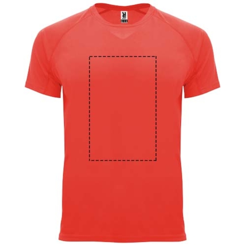 Bahrain Sport T-Shirt Für Kinder , fluor coral, Interlock Strick 100% Polyester, 135 g/m2, 12, , Bild 17