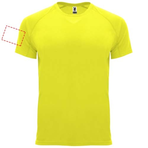 Bahrain Sport T-Shirt Für Kinder , fluor yellow, Interlock Strick 100% Polyester, 135 g/m2, 12, , Bild 5