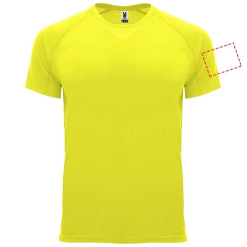 Bahrain Sport T-Shirt Für Kinder , fluor yellow, Interlock Strick 100% Polyester, 135 g/m2, 12, , Bild 4