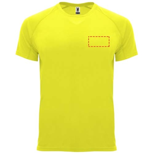 Bahrain Sport T-Shirt Für Kinder , fluor yellow, Interlock Strick 100% Polyester, 135 g/m2, 12, , Bild 15