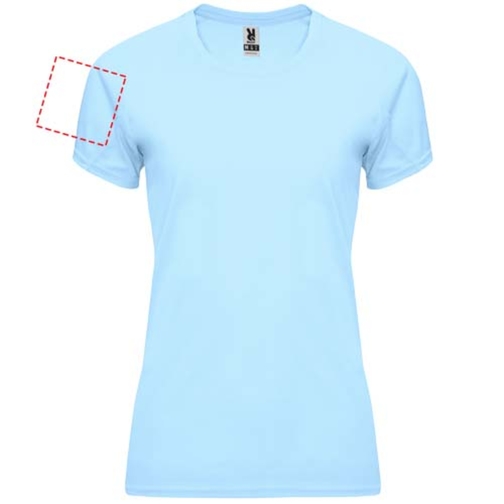 Bahrain Sport T-Shirt Für Damen , himmelblau, Interlock Strick 100% Polyester, 135 g/m2, 2XL, , Bild 16
