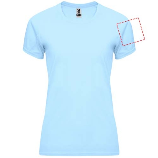 Bahrain Sport T-Shirt Für Damen , himmelblau, Interlock Strick 100% Polyester, 135 g/m2, 2XL, , Bild 11
