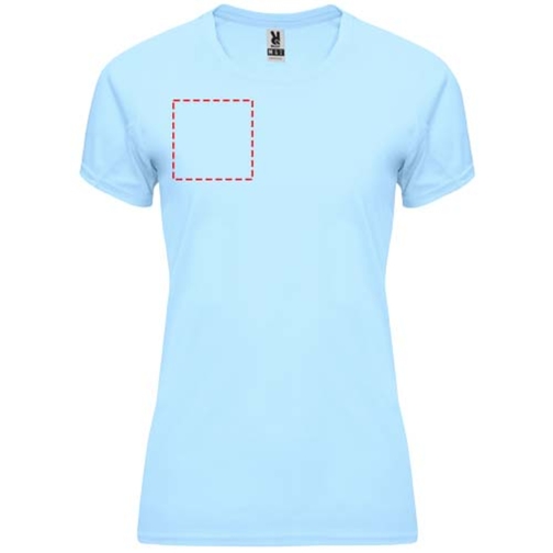 Bahrain Sport T-Shirt Für Damen , himmelblau, Interlock Strick 100% Polyester, 135 g/m2, 2XL, , Bild 20