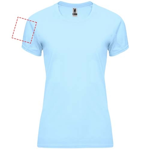 Bahrain Sport T-Shirt Für Damen , himmelblau, Interlock Strick 100% Polyester, 135 g/m2, 2XL, , Bild 18