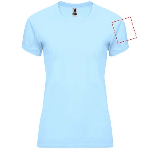 Bahrain Sport T-Shirt Für Damen , himmelblau, Interlock Strick 100% Polyester, 135 g/m2, 2XL, , Bild 19