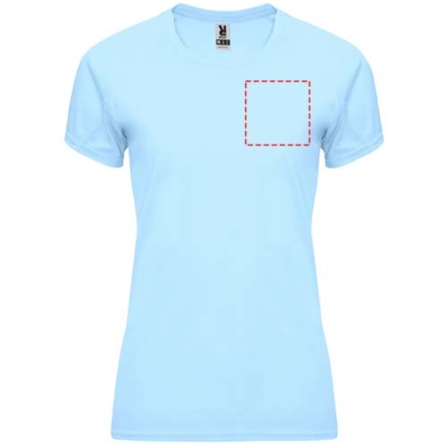 Bahrain Sport T-Shirt Für Damen , himmelblau, Interlock Strick 100% Polyester, 135 g/m2, 2XL, , Bild 10