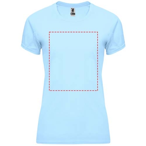 Bahrain Sport T-Shirt Für Damen , himmelblau, Interlock Strick 100% Polyester, 135 g/m2, 2XL, , Bild 9