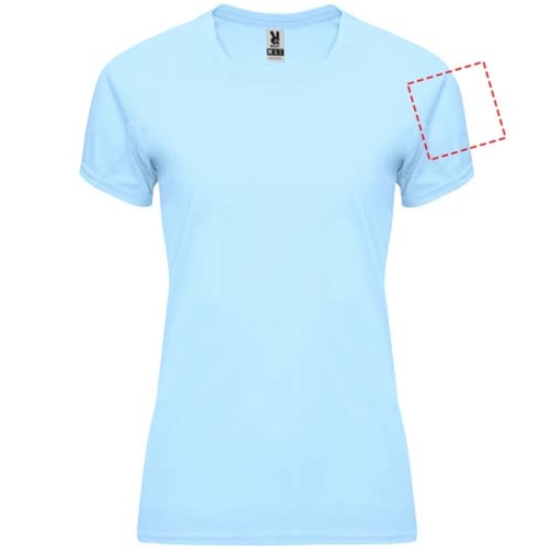 T-shirt sportiva a maniche corte da donna Bahrain, Immagine 14