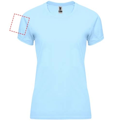 T-shirt sportiva a maniche corte da donna Bahrain, Immagine 21