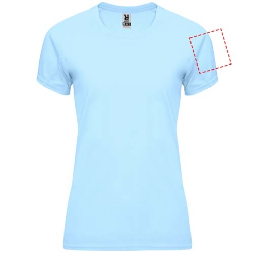 T-shirt sportiva a maniche corte da donna Bahrain, Immagine 22