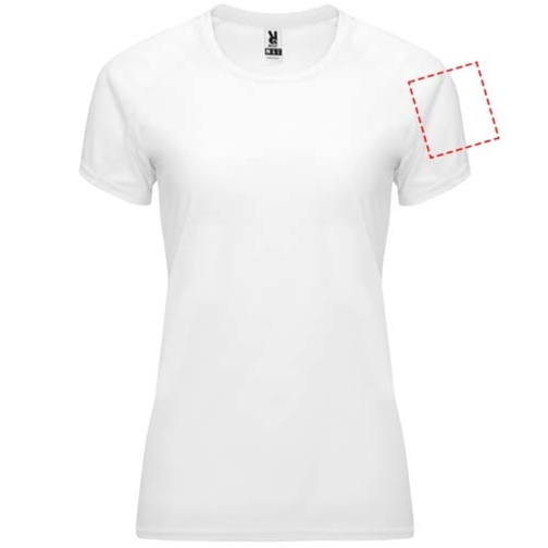 Bahrain Sport T-Shirt Für Damen , weiß, Interlock Strick 100% Polyester, 135 g/m2, 2XL, , Bild 22