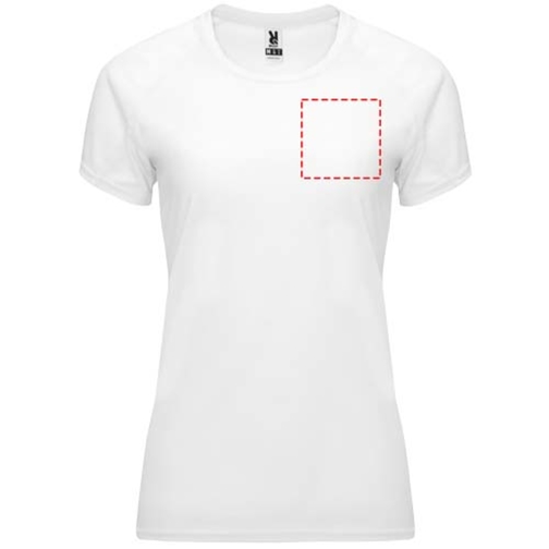 Bahrain Sport T-Shirt Für Damen , weiß, Interlock Strick 100% Polyester, 135 g/m2, 2XL, , Bild 24