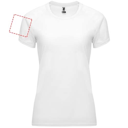Bahrain Sport T-Shirt Für Damen , weiß, Interlock Strick 100% Polyester, 135 g/m2, 2XL, , Bild 11