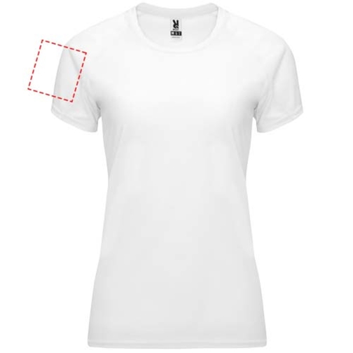 Bahrain Sport T-Shirt Für Damen , weiß, Interlock Strick 100% Polyester, 135 g/m2, 2XL, , Bild 13