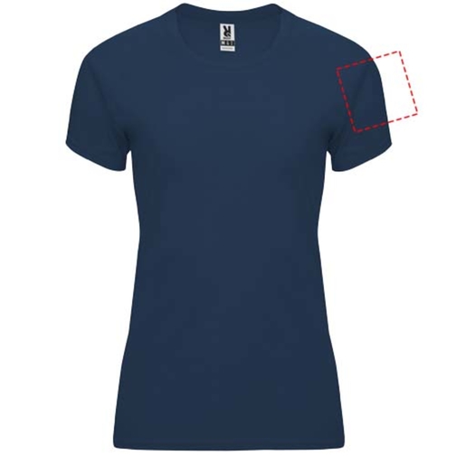 Bahrain Sport T-Shirt Für Damen , navy blue, Interlock Strick 100% Polyester, 135 g/m2, 2XL, , Bild 14