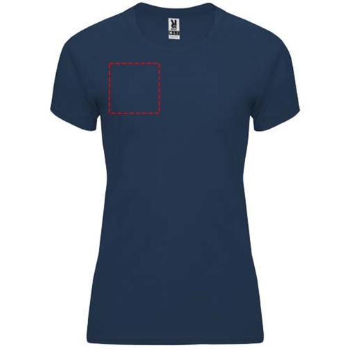 Bahrain Sport T-Shirt Für Damen , navy blue, Interlock Strick 100% Polyester, 135 g/m2, 2XL, , Bild 23