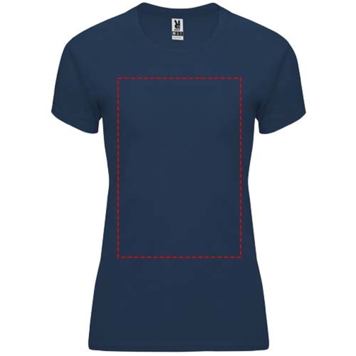 Bahrain Sport T-Shirt Für Damen , navy blue, Interlock Strick 100% Polyester, 135 g/m2, 2XL, , Bild 25