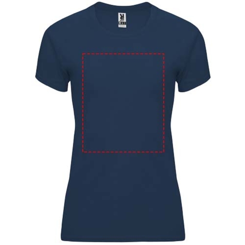 Bahrain Sport T-Shirt Für Damen , navy blue, Interlock Strick 100% Polyester, 135 g/m2, 2XL, , Bild 12