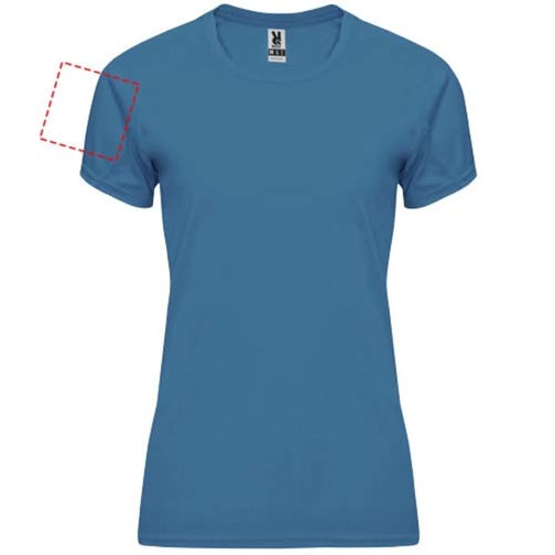 Bahrain Sport T-Shirt Für Damen , moonlight blue, Interlock Strick 100% Polyester, 135 g/m2, 2XL, , Bild 13