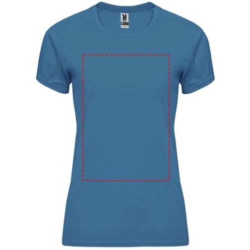 Bahrain Sport T-Shirt Für Damen , moonlight blue, Interlock Strick 100% Polyester, 135 g/m2, 2XL, , Bild 19