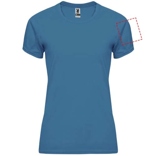 Bahrain Sport T-Shirt Für Damen , moonlight blue, Interlock Strick 100% Polyester, 135 g/m2, 2XL, , Bild 16