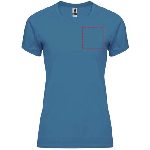 T-shirt sportiva a maniche corte da donna Bahrain, Immagine 8