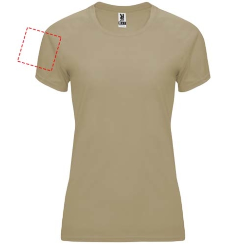 Bahrain Sport T-Shirt Für Damen , dark sand, Interlock Strick 100% Polyester, 135 g/m2, 2XL, , Bild 7