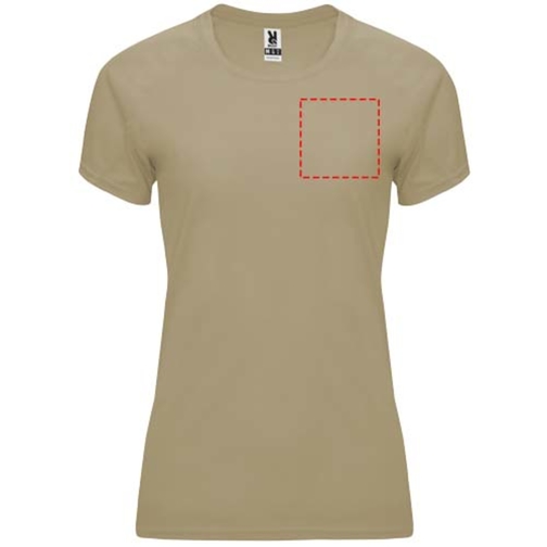Bahrain Sport T-Shirt Für Damen , dark sand, Interlock Strick 100% Polyester, 135 g/m2, 2XL, , Bild 17