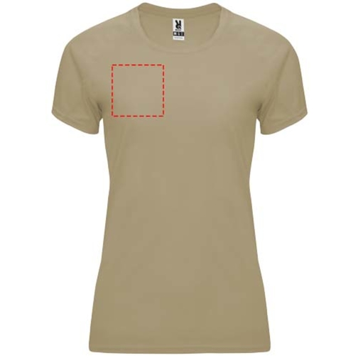 Bahrain Sport T-Shirt Für Damen , dark sand, Interlock Strick 100% Polyester, 135 g/m2, 2XL, , Bild 11