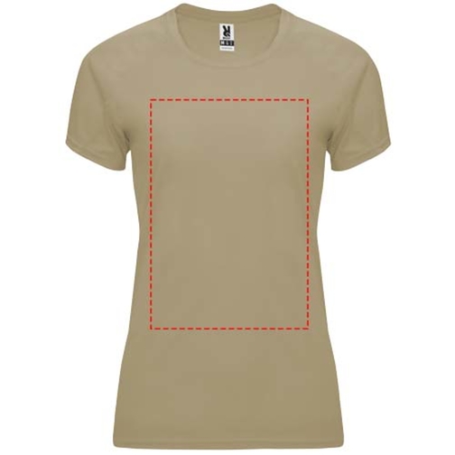 Bahrain Sport T-Shirt Für Damen , dark sand, Interlock Strick 100% Polyester, 135 g/m2, 2XL, , Bild 13