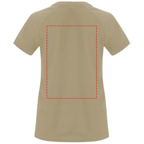 Bahrain Sport T-Shirt Für Damen , dark sand, Interlock Strick 100% Polyester, 135 g/m2, 2XL, , Bild 15