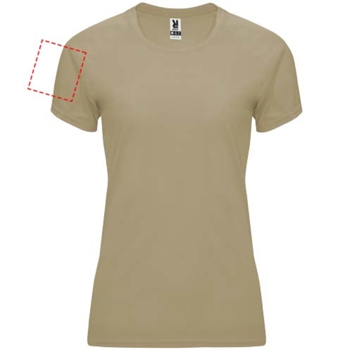Bahrain Sport T-Shirt Für Damen , dark sand, Interlock Strick 100% Polyester, 135 g/m2, 2XL, , Bild 9