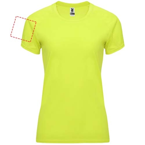 T-shirt sportiva a maniche corte da donna Bahrain, Immagine 20