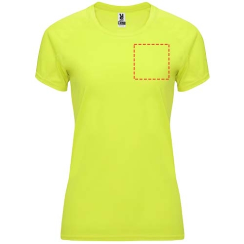 T-shirt sportiva a maniche corte da donna Bahrain, Immagine 9