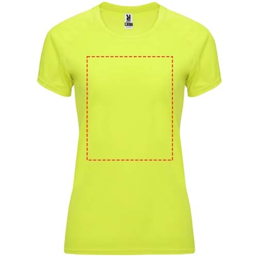 T-shirt sportiva a maniche corte da donna Bahrain, Immagine 13