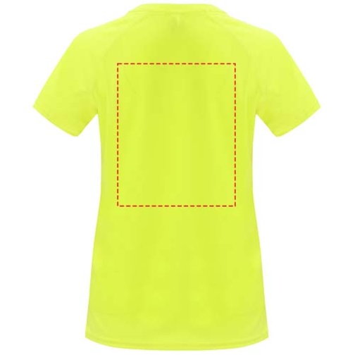 Bahrain Sport T-Shirt Für Damen , fluor yellow, Interlock Strick 100% Polyester, 135 g/m2, 2XL, , Bild 12