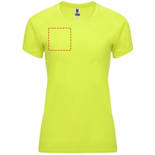 T-shirt sportiva a maniche corte da donna Bahrain, Immagine 25