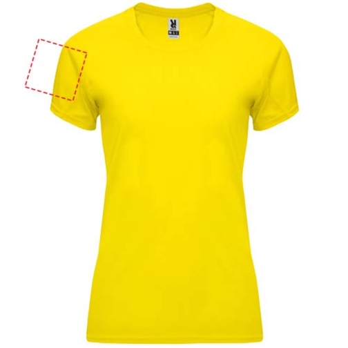 Bahrain Sport T-Shirt Für Damen , gelb, Interlock Strick 100% Polyester, 135 g/m2, 2XL, , Bild 10