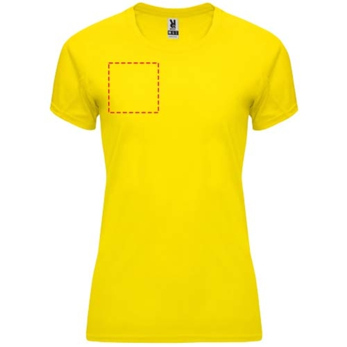 Bahrain Sport T-Shirt Für Damen , gelb, Interlock Strick 100% Polyester, 135 g/m2, 2XL, , Bild 14
