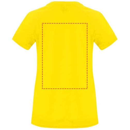 Bahrain Sport T-Shirt Für Damen , gelb, Interlock Strick 100% Polyester, 135 g/m2, 2XL, , Bild 18