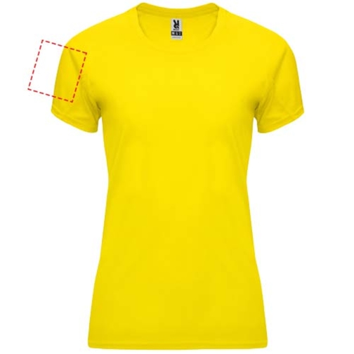 Bahrain Sport T-Shirt Für Damen , gelb, Interlock Strick 100% Polyester, 135 g/m2, 2XL, , Bild 12