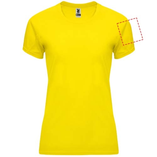 Bahrain Sport T-Shirt Für Damen , gelb, Interlock Strick 100% Polyester, 135 g/m2, 2XL, , Bild 13