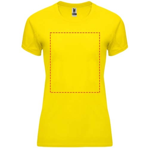Bahrain Sport T-Shirt Für Damen , gelb, Interlock Strick 100% Polyester, 135 g/m2, 2XL, , Bild 24