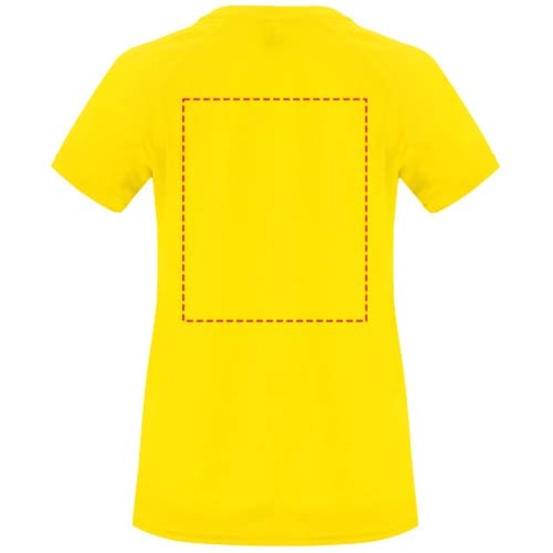 Bahrain Sport T-Shirt Für Damen , gelb, Interlock Strick 100% Polyester, 135 g/m2, 2XL, , Bild 23
