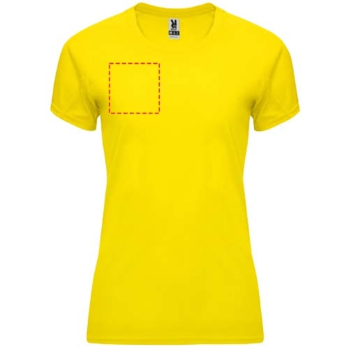 T-shirt sportiva a maniche corte da donna Bahrain, Immagine 17