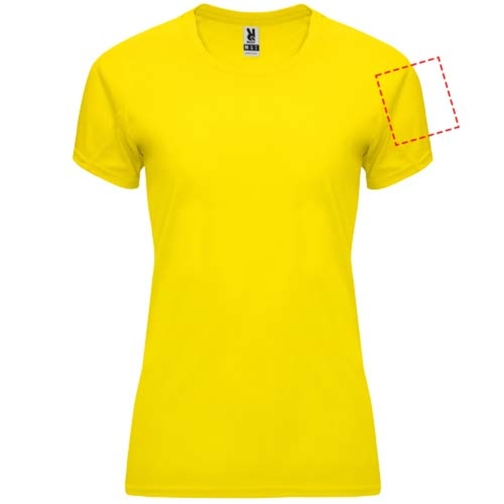 T-shirt sportiva a maniche corte da donna Bahrain, Immagine 16