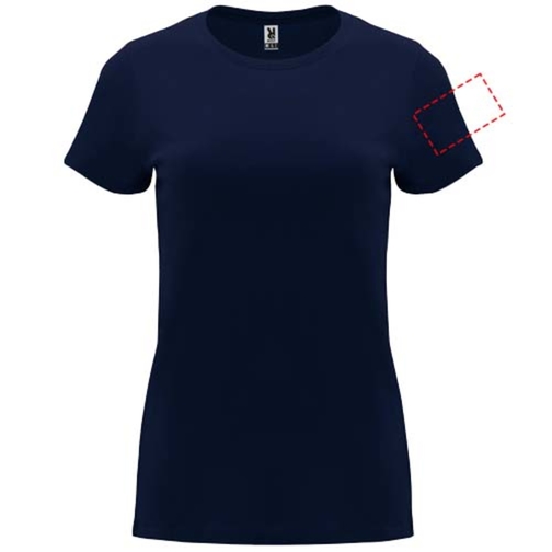 Capri kortärmad T-shirt för dam, Bild 8
